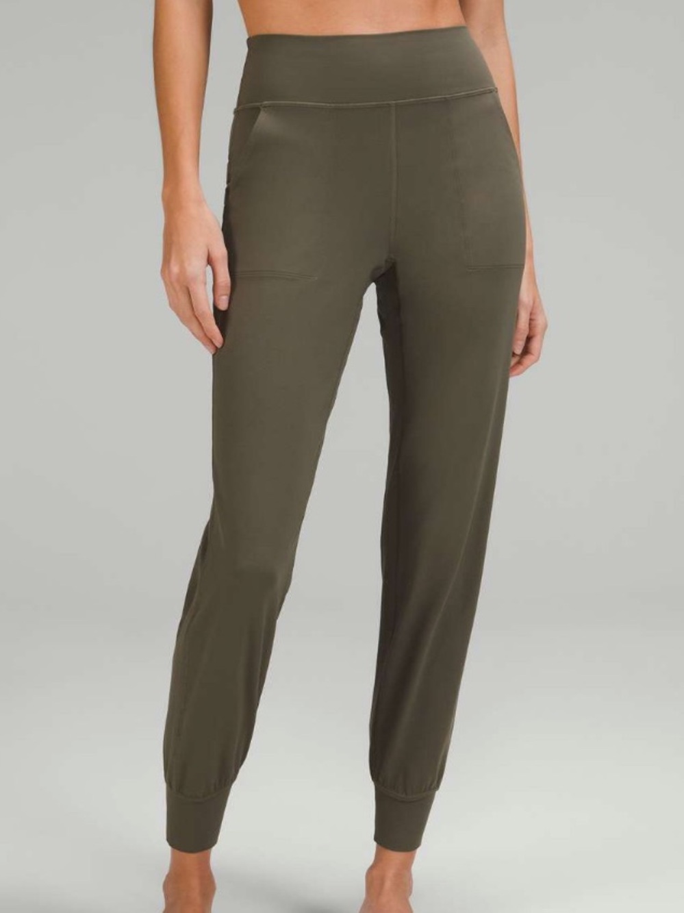 NWOT Lululemon Align High-Rise Jogger *Full Length Army Green